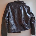 Lizard Thicket  Faux Leather bomber Jacket Photo 1