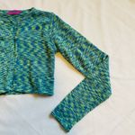 Edikted ★ Jacki Knitted Top - Blue/Green ★ Photo 6