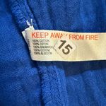 by Anthropologie Cobalt Blue Tiered Mini Dress Boho Lightweight Effortless XXS Photo 10