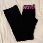 Victoria's Secret Y2K PINK  Foldable Waist Flare Yoga Pants Photo 2