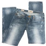 Big star Vintage Collection Sugar Jeans Women 28 Denim Straight Leg Low Rise Photo 2
