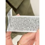 Mango NWT  Combined Parachute Morrone Knit Mini Dress Olive Green Wome's Size XS Photo 6