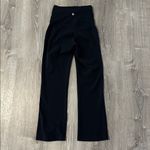 Lululemon  Sz 2 Groove Super High Rise Crop Black Workout Yoga Lounge Leggings‎ Photo 3