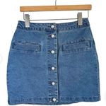 House of Harlow Denim Skirt Photo 0