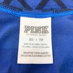 PINK - Victoria's Secret Victoria’s Secret PINK Blue & Black Tribal Aztec Festival Crop Top Size XS Photo 7