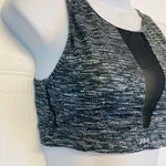 Victoria's Secret Victoria’s Secret VSX Mesh Cut Out Back V Neck Front Sports Bra Small Gray Black Photo 2