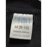 Time & Tru Zip Up Knit Jacket Hood Pockets Size Medium Warm Heavyweight Photo 1