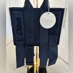 Chloé Chloe Small Denim Woody Tote Bag Photo 2