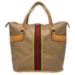 Gucci  GG Sherryline Oversized Tote Bag With: Double Zip Padlock Key Hangtag Photo 1
