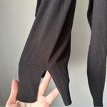 H&M very light black slightly transparent crewneck sweater medium Photo 4