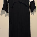 O'Neill O’Neill- NWT “Bryan” Black Sheer Wide Leg Bell Sleeves Jumpsuit Coverup- Size S Photo 0