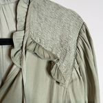 Anthropologie  Current Air Cap May sage green midi dress Photo 3