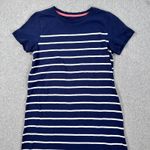 Southern Tide Striped T-Shirt Dress Womens X-Small Sunfarer Collection Navy Blue Photo 1