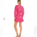 Love Shack Fancy  Viola coton ruffle mini dress in pink Bordeaux size P / XS Photo 1