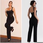 House Of CB  'Mylene' Black‎ Corset Jumpsuit NWOT Photo 2