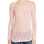 Splendid Knit Top Womens Size Large Cold Shoulder Soft Coastal Chic Beach Casual Photo 6