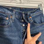 Levi's Premium 501's Skinny High Rise Jeans w/ Button Fly & Frayed Hem Size 24 Photo 3