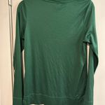Reiss  Deep Green Long Sleeve V-Neck Top Photo 3