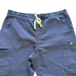 FIGS   Scrub Tech iCal Pants Blue Drawcord Half Elastic Waist  Pants SZ XL #2154 Photo 1