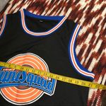 Vintage Toon Looney Tunes Space Jam Bugs Jersey Michael Jordan Size M Measurement in pics Black Size M Photo 2