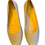 Top Moda  Comfort Golden Sparkle square toe ballerina flats shoes Photo 0