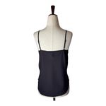 Veronica Beard Tank Top Women XS Brown Silk Flowy Scoop Neck Camisole Luxury Photo 1