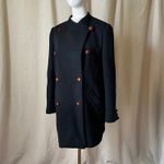 Vintage Bill Haire for Friedricks Sport Wool Coat Black Brown Double Breasted M Size M Photo 3