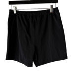 SWIM 365 Women’s Black Swim Shorts Size 14W Plus Elastic Waist Modest 4” Inseam Photo 0