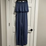 Aerie Strapless Jumpsuit with Pockets Size Small Photo 5