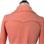 Vintage 70's Handmade Jacket Bright Cream Orange Feminine Retro Size Small Photo 1