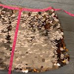 Ramy Brook NWT  rise gold sequin set Staci top Meera skirt sz M Photo 9