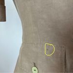 Stella McCartney Tan Short Sleeve Button Blazer Photo 5