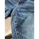 Madewell The Slim Boyjean Jeans - Size 26 Blue- Raw Hem Photo 11