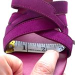 Free People  Lisbon Platform Sandals Verbena Purple Suede 7.5‎ NIB Photo 9