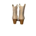Forever Cowboy Western Ankle Boots Rhinestone Bling River01 Champagne Size 6 Photo 4