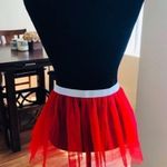 Disney Women’s Red Tutu Skirt sz S Photo 1