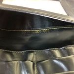 Fendi PEQUIN PECAN Black and Grey Stripe Full Length Trifold Wallet Photo 7