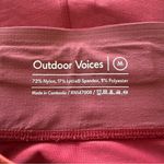 Outdoor Voices  TechSweat 7/8 Zoom Red/Orange Leggings Size Medium Photo 7