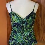 Tropical Sexy Tank Top Green Size M Photo 4