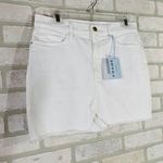 frame denim Frame NWT Le Mini Split Front Blanc Denim … Photo 5