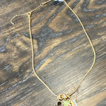 Gold Necklace with Colorful Mickey Charms Photo 0