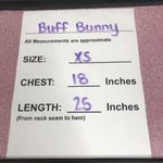 Buff Bunny Embossed Spellout Beyond Cowlneck Hoodie Women's Size XS Photo 8