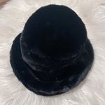 Winter Bucket Hat Fluffy Faux Fur Fisherman Cap Photo 0