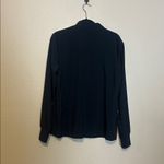 Landau Forward Women’s 3 pocket zip front Scrub Jacket Black Size Large Photo 4