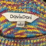 Davi & Dani large oversized sweater Colorful preloved womens retro style Photo 2
