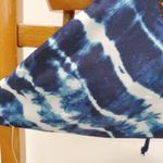 Eidon  Adelina Navy Print Tie Dye Bikini Top Boho Strappy Versatile New Photo 10