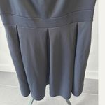 LALAGEN Women's Plus Size Vintage 1950s Party Cocktail Wedding Swing Midi Dress Black Photo 3