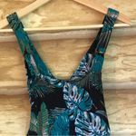 Mudd tropical print lightweight bib overall romper shorts size XS Photo 2