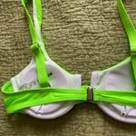 SheIn brand new neon green underwire bikini top Photo 4