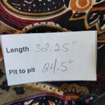 Jane Ashley  Multi-Color Paisley Silk Button Down Blouse NWT Size Large Photo 9